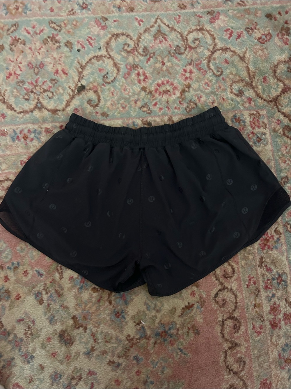 lululemon athletica Black Run/Training Shorts